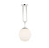 Becker One Light Pendant in Polished Nickel (51|7-180-1-109)