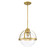 Pendleton One Light Pendant in Warm Brass (51|7-7201-1-322)