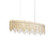 Chatter 12 Light Linear Pendant in Gold Mirror (53|MX8340N-301S)