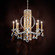 Siena Eight Light Chandelier in Black (53|RS8308N-51H)