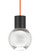 Mina LED Pendant in Black (182|700TDMINAP1COB-LED922)