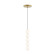 Orbet LED Pendant in Natural Brass (182|700TDOBT5NB-LED927)