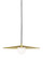 Pirlo LED Pendant in Aged Brass (182|700TDPRLR-LED930)