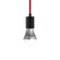 SoCo One Light Pendant in Black (182|700TDSOCOPM16RB)