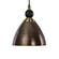 Adastra One Light Pendant in Hammered Antique Brass (52|22052)