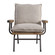 Declan Accent Chair in Natural Weathered Oak (52|23475)