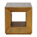 Flair Cube Table in Antiqued Gold Leaf (52|24763)