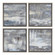 Shades Of Gray Wall Art in Antique Silver Leaf Satin w/Black (52|34366)