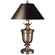 Classical Urn Two Light Table Lamp in Antique Nickel (268|CHA 8172AN-B)