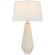 Gemma LED Table Lamp in White Glass (268|CHA 8438WG-L)