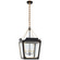 Caddo Four Light Lantern in Matte Black with Gild (268|JN 5020MBK/G-CG)