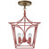 Cavanagh Four Light Mini Lantern in Coral and Gild (268|KS 5143CRL/G)