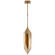 Ophelion LED Pendant in Antique-Burnished Brass (268|KW 5721AB-ALB)