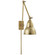 French Library2 LED Wall Sconce in Hand-Rubbed Antique Brass (268|S 2602HAB)