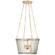 Cadence Four Light Chandelier in Hand-Rubbed Antique Brass (268|S 5653HAB-AM)