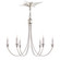 Venetian Six Light Chandelier in Polished Nickel (268|SC 5001PN)