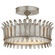 Leslie LED Semi-Flush Mount in Burnished Silver Leaf (268|SK 4205BSL)