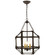 Morris Three Light Lantern in Antique Zinc (268|SK 5008AZ-CG)