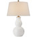 Gourd One Light Table Lamp in White Glass (268|SL 3811WG-L)