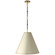 Goodman One Light Pendant in Bronze with Antique Brass (268|TOB 5091BZ/HAB-AW)