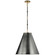 Goodman One Light Pendant in Bronze with Antique Brass (268|TOB 5091BZ/HAB-BZ)