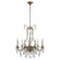 Yves Nine Light Chandelier in Gilded Iron (268|TOB 5470GI)