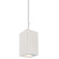 Cube Arch LED Pendant in White (34|DC-PD05-S930-WT)