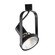 764 One Light Track Head in Black (34|LTK-764-BK)