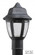 Park Point LED One Light Post Mount in Black (301|204TC-LR12W-BK)