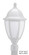 Everstone LED One Light Lantern in Whitestone (301|S11TF-LR12W-WH)