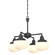 Scholar Four Light Chandelier/Semi-Flush Mount in Oil Rubbed Bronze (88|6342000)