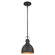Madras One Light Mini Pendant in Oil Rubbed Bronze With Highlights (88|6345600)