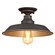 Iron Hill One Light Semi-Flush Mount in Oil Rubbed Bronze With Highlights (88|6370300)