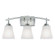 Midori Three Light Wall Fixture in Brushed Nickel (88|6573600)