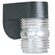 Exteriors Black One Light Wall Fixture in Black (88|6680000)