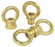 Loops Two 1'' Diameter Female and Male Loops in Brass-Plated (88|7025000)