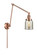 Franklin Restoration One Light Swing Arm Lamp in Antique Copper (405|238-AC-G58)