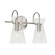 Mila Two Light Vanity in Polished Nickel (65|142421PN)