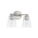 Baker Two Light Vanity in Brushed Nickel (65|146921BN-533)