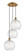 Ballston Three Light Pendant in Brushed Brass (405|113B-3P-BB-G1215-10)