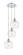 Ballston Three Light Pendant in Polished Chrome (405|113B-3P-PC-G1215-8)