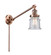 Franklin Restoration LED Swing Arm Lamp in Antique Copper (405|237-AC-G184S-LED)