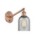 Ballston One Light Wall Sconce in Antique Copper (405|317-1W-AC-G257)