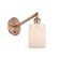 Ballston One Light Wall Sconce in Antique Copper (405|317-1W-AC-G341)