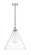 Edison One Light Pendant in Polished Nickel (405|616-1P-PN-GBC-162)