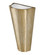 Gia LED Wall Sconce in Champagne Gold (13|34092CPG)