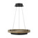 Grace LED Chandelier in Matte Black/Weathered Oak Wood (182|700GRC24BW-LED930)