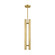 Ebell LED Pendant in Natural Brass (182|700TDEBL223NB-LED927-277)