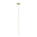 Orbet LED Pendant in Natural Brass (182|700TDOBT9NB-LED927)