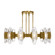 Wythe LED Chandelier in Plated Brass (182|700WYT12BR-LED927)